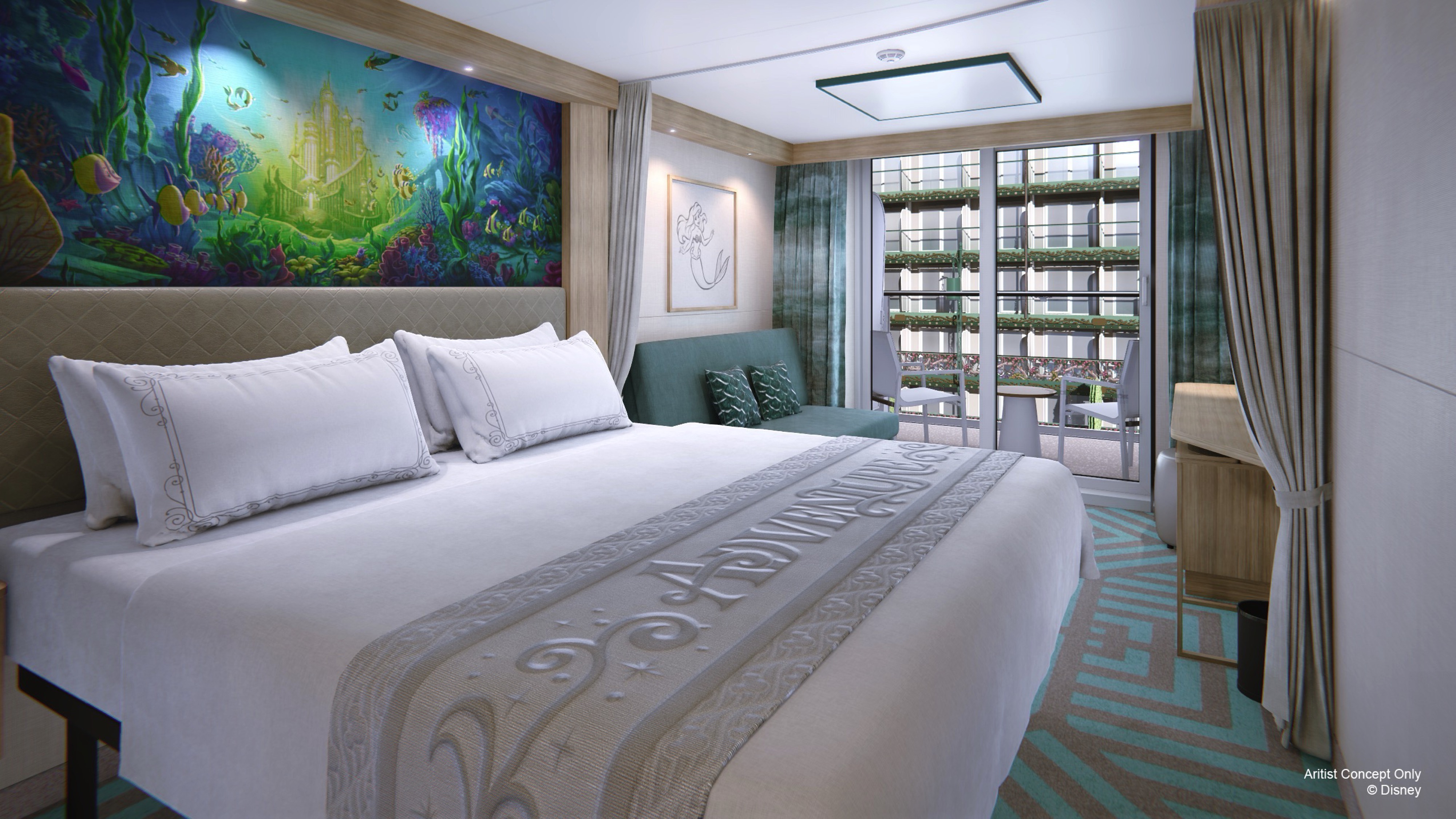 Deluxe Garden View with Verandah Stateroom